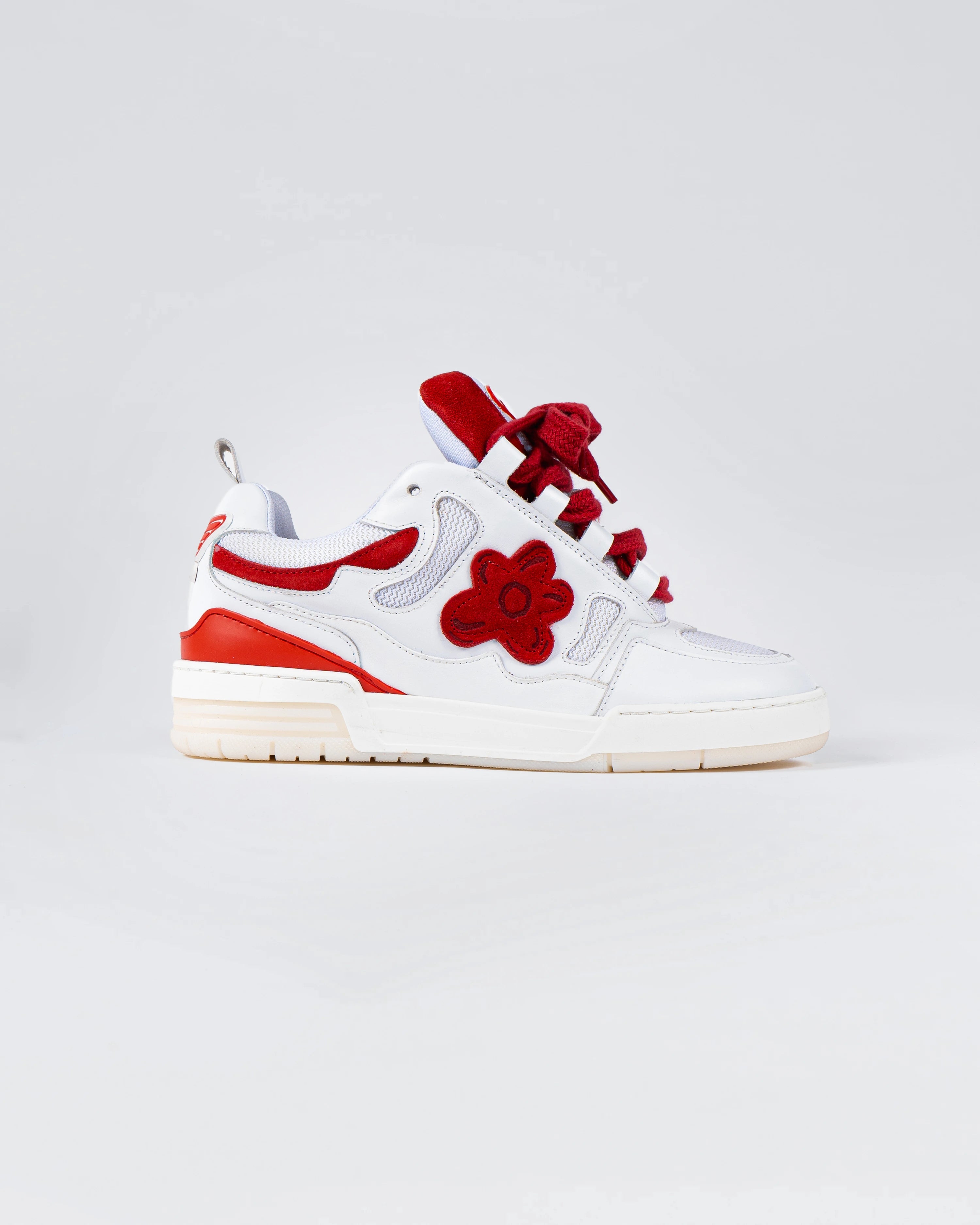 Sneakers White Red Motor